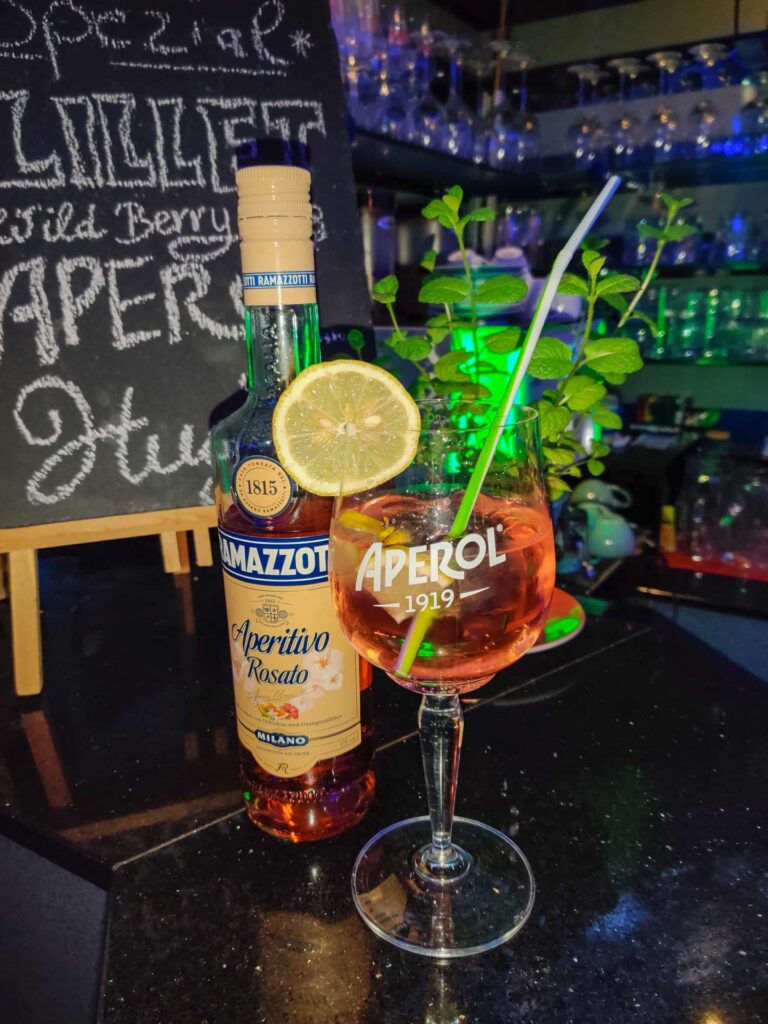 Getränk an der Bar